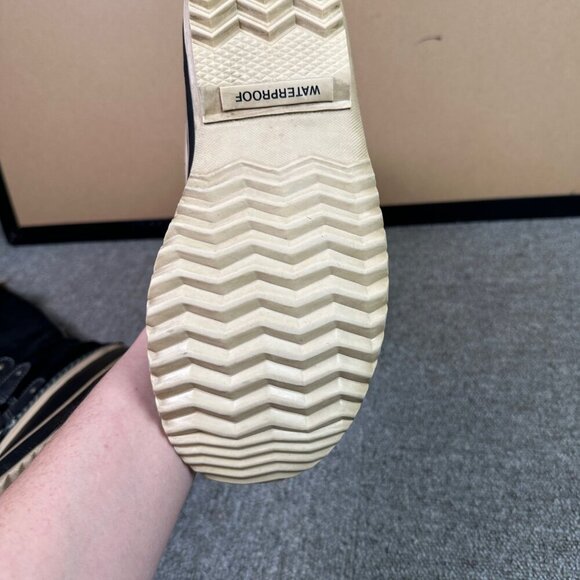 Sorel Joan of Arctic Snow Black Suede Waterproof Leather Womens Boots Size 7 - Picture 8 of 8